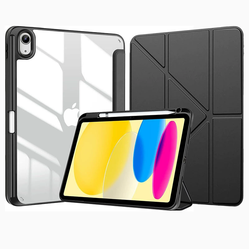 Suitable for Apple iPad 10th generation tablet protective case 3+Y folding tablet case 11thA16 acrylic tablet case