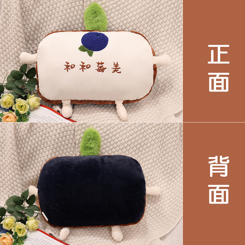 Buen caqui continuo mano más caliente almohada siesta almohada acostado dormir almohada siesta artefacto dormir mano caliente invierno lindo para los estudiantes