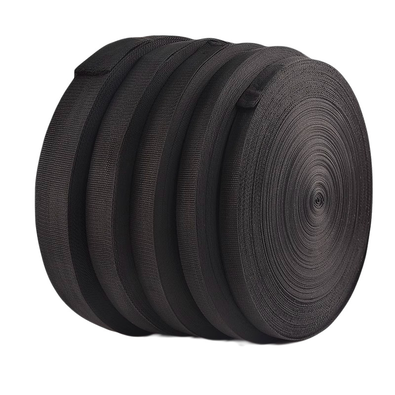 Fabricante al por mayor 900D polipropileno cuentas correa accesorios de ropa colorida correa de trenzado 2 - 5cm de ancho bolsas de mano