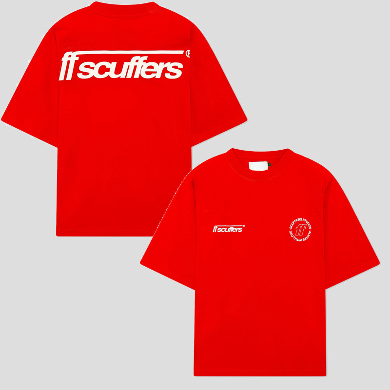 Scuffers T-shirt Logo Red