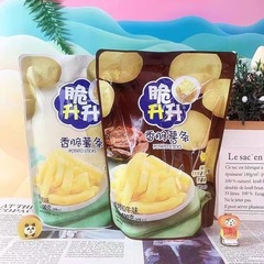 Wholesale Crispy Shengsheng Crispy French Fries 100g Large Bag Honey Butter Original Potato Slices Puffed Snacks