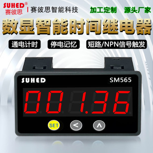 Intelligent Industrial Electronic Timer Control Switch Digital Display Cycle Delay Time Relay Cumulative Time Countdown