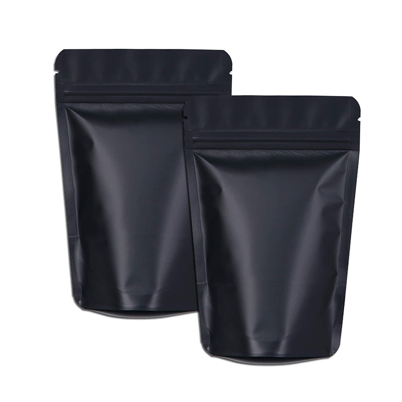 Kaizheng en stock Color Auto-permanente bolsa de papel de aluminio engrosada mate esmerilado auto-Sellado bolsa de dulces bolsa de embalaje de aperitivos se puede imprimir