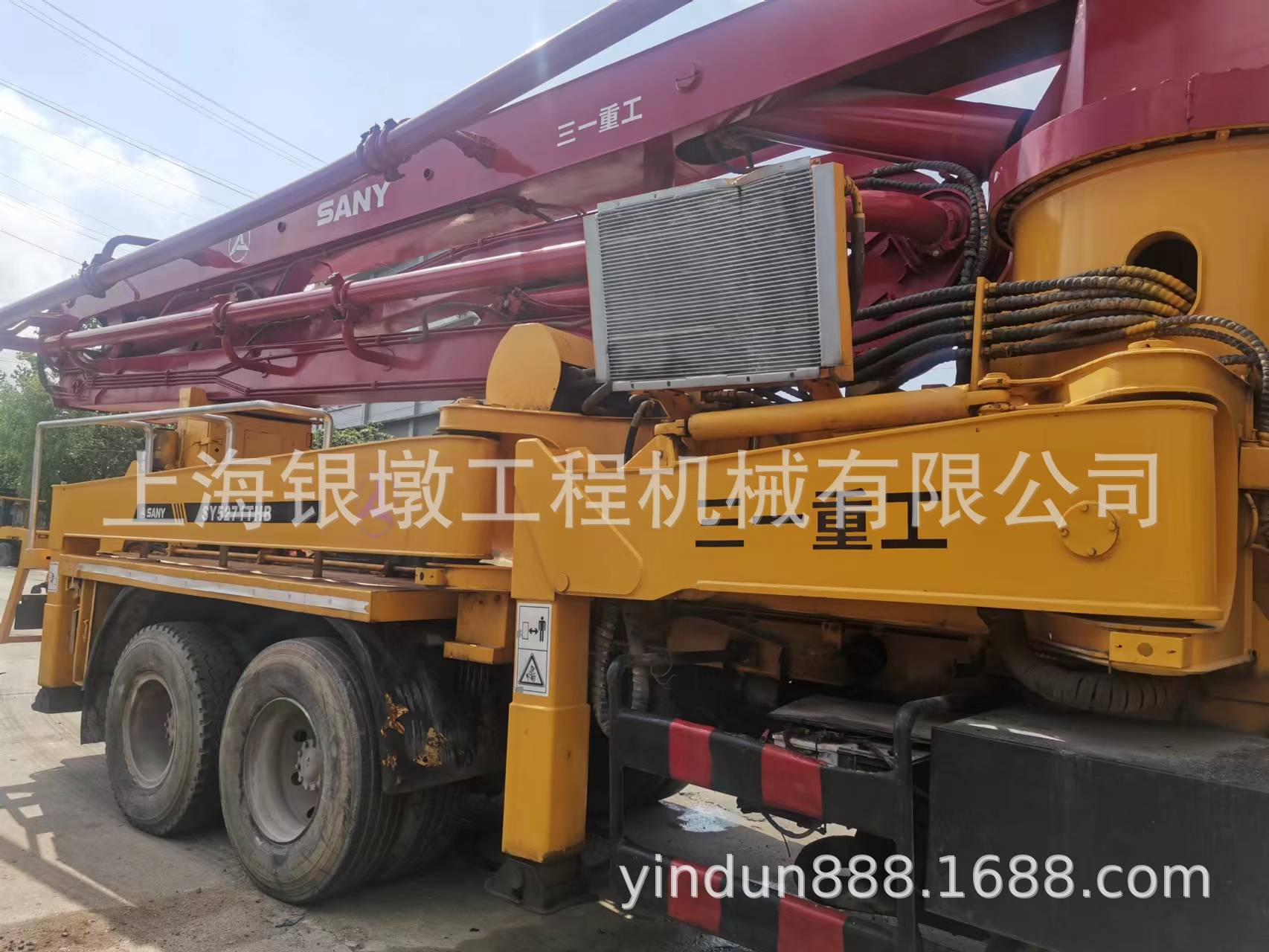 三一泵车37米  二手机械