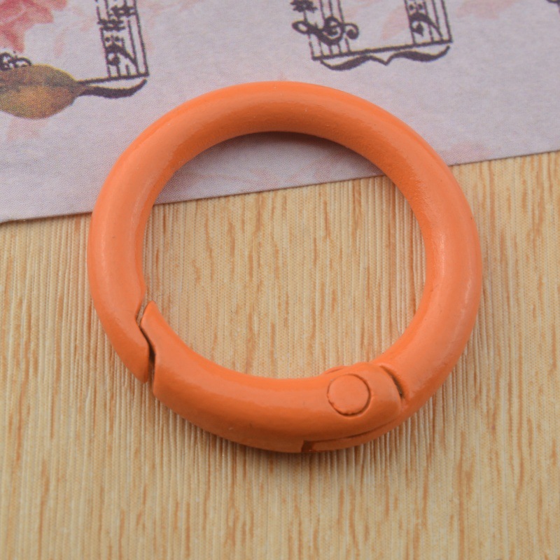 工場直販カラー塗装亜鉛合金スプリングコイル 33 ミリメートルスプリングコイル diy ペンダントキーホルダーアクセサリースプリング