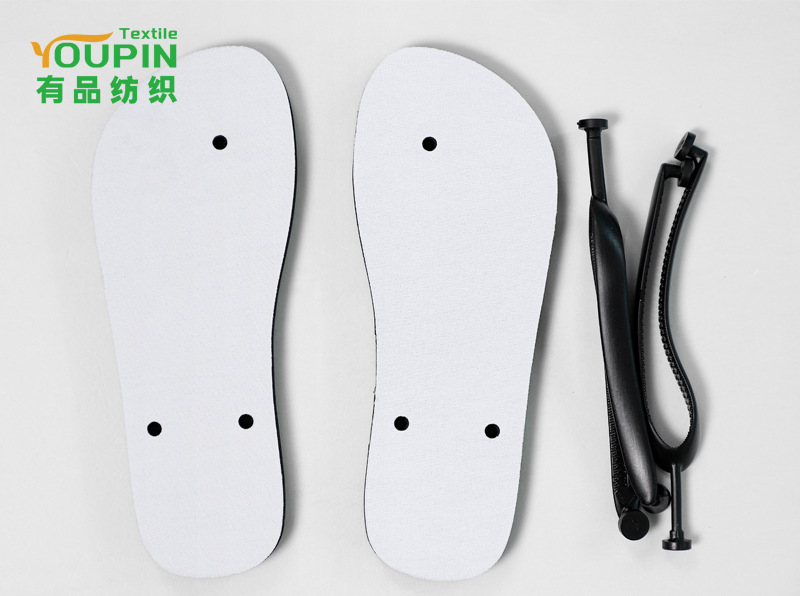 Venta caliente transfronteriza playa en blanco chanclas de transferencia de calor goma blanca tabla de cortar diy zapatillas creativas zapatillas de pareja