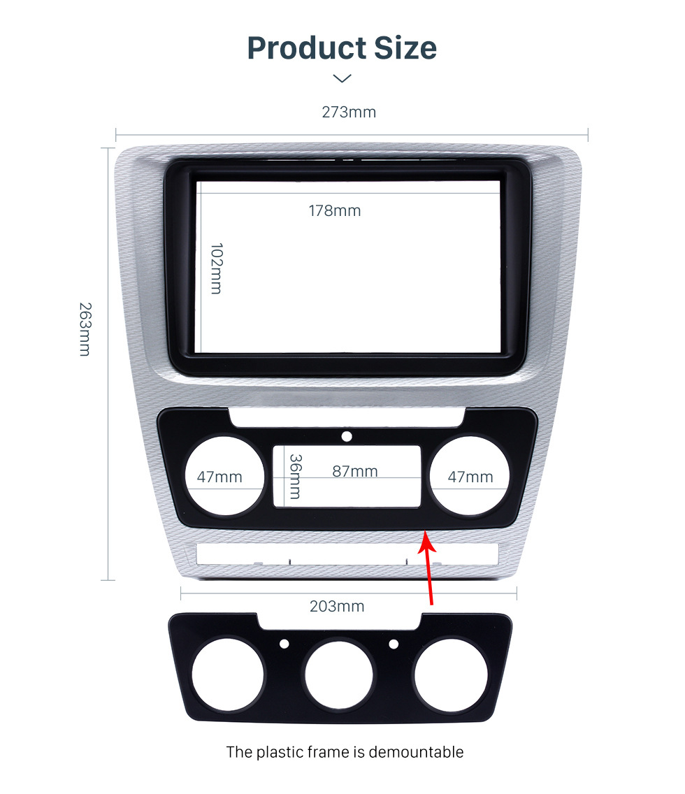 Suitable for Skoda Octavia 07-14 Android Central Control Gps Car Navigation/Smart Bluetooth Carplay