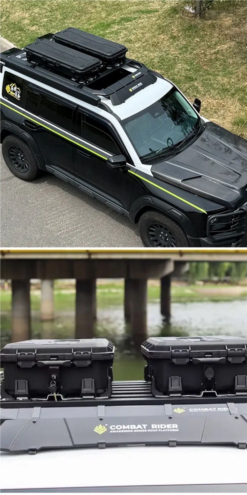 Tank 300 Outdoor Off-Road Tank 400/500 Roof Luggage Large Capacity Storage Roof Equipment Box Peihui