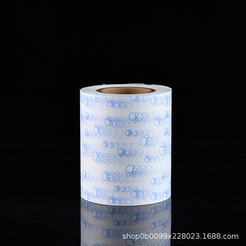 Los fabricantes suministran pañales para mascotas película húmeda de orina película de agua PE Película compuesta transpirable