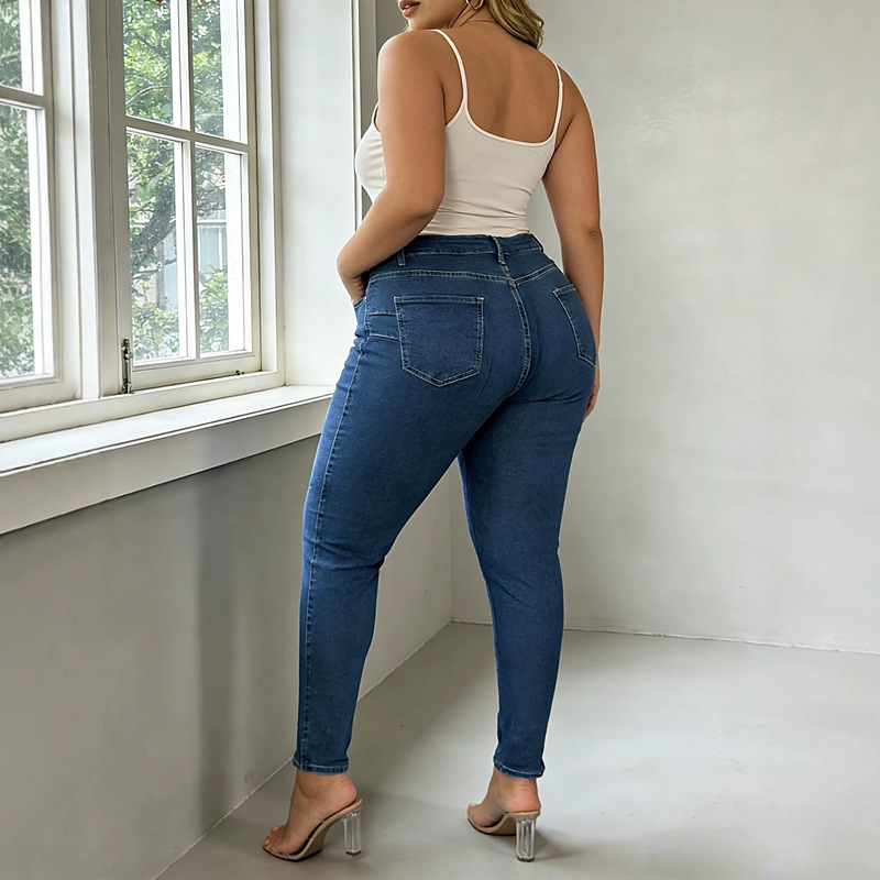Vintage Washed Straight-Leg Jeans for Women, High-Waisted, Tummy Control, Butt-Lifting, Petite, Height-Enhancing, All-Season Versatile Dad Jeans Vintage Washed Straight-Leg Jeans for Women, High-Waisted, Tummy Control, Butt-Lifting, Petite, Height-Enhancing, All-Season Versatile Dad Jeans