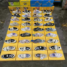 男鞋库存儿童板鞋批发外贸鞋子杂款混码地摊堆堆鞋子运动鞋女尾款