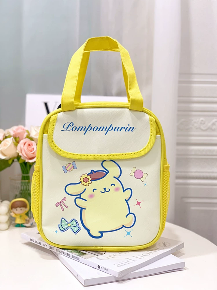 Полиуретановая портативная коробка-обедница сумка, милая органайз-сумка, сумка для пищи