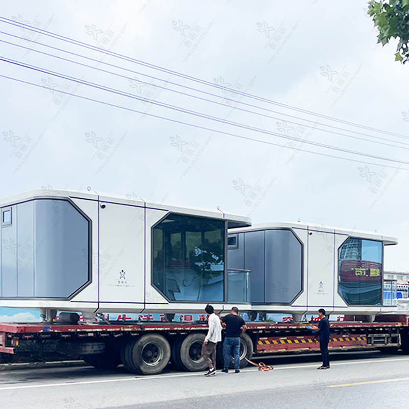Camping camping casa al aire libre móvil campamento B & B espacio cápsula super grande modular de viaje habitación hotel