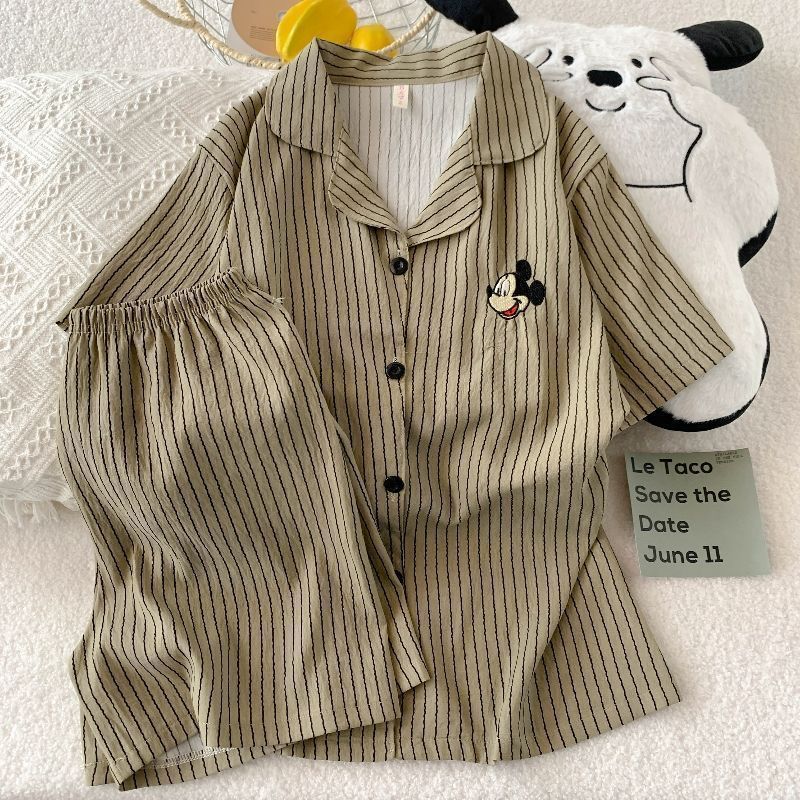 El Striped Mickey Double Short