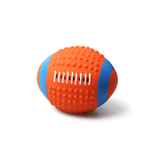 Pet supplies, latex toys, high elastic cotton filling, latex football, dog teething, chewing, sound toy