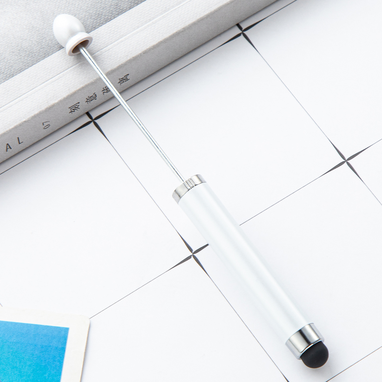 Nuevo bolígrafo de pantalla táctil DIY multifuncional 3 en 1 bolígrafo de bolas creativo de control táctil multicolor bolígrafo