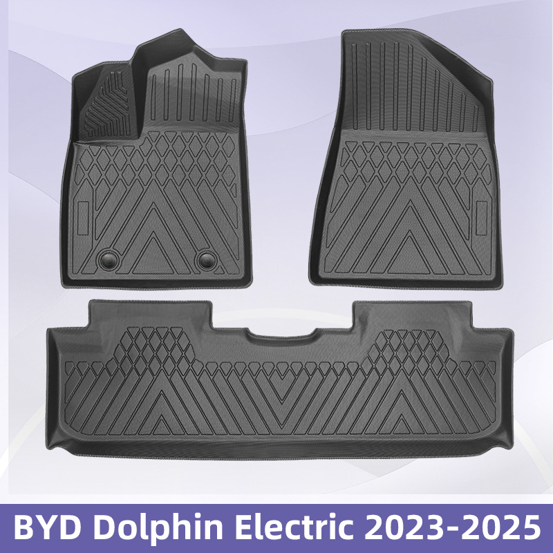 Aplicable a BYD Dolphin Electric 2023 - 2025 TPE Foot Pad 3D All Weather Mat