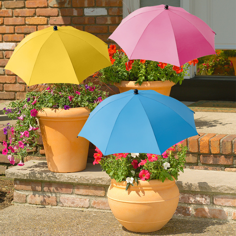 Carefully Selected Cross-Border Outdoor Ground-Anchored Umbrellas, Plant Shade Umbrellas, Garden Umbrellas, Amazon Ultra-Stable Ground-Anchored Umbrellas with Logo Printing
