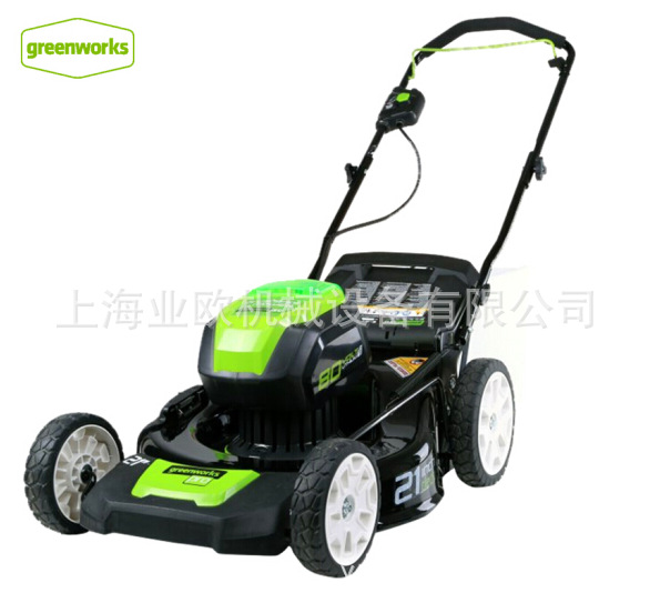 格力博greenworks 80V手推式草坪机 草坪割草机 修剪机