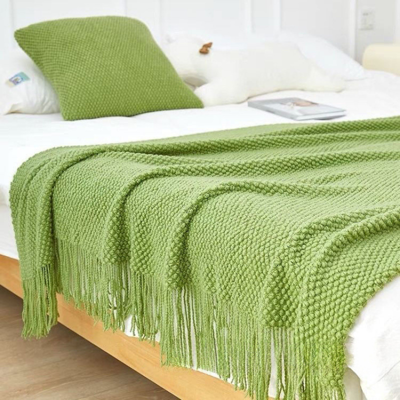 Camas de bandera cama toallas de cola de cama hoteles residenciales ropa de cama de lujo cama casera bufandas de cama Hengming