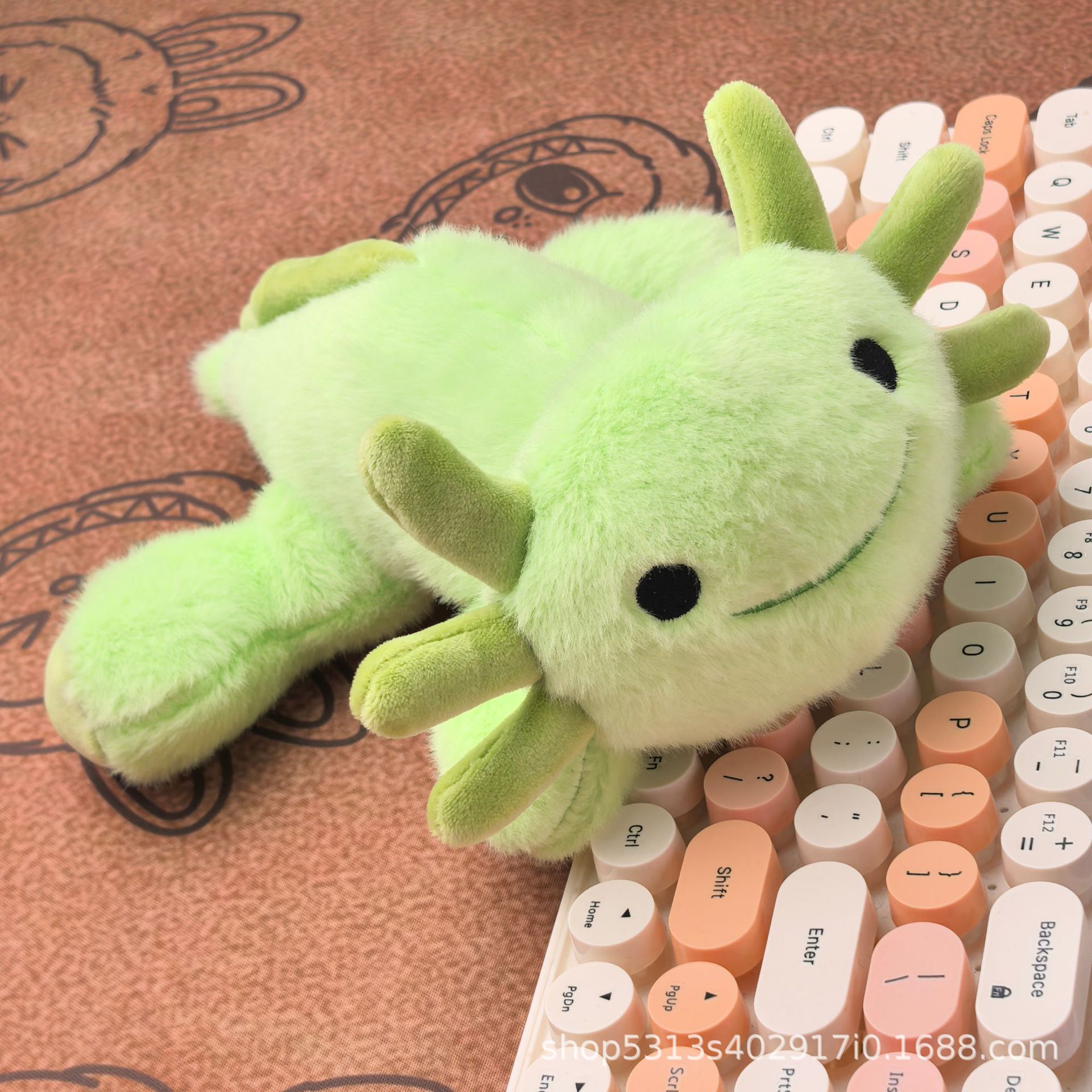 Treasure green in palm