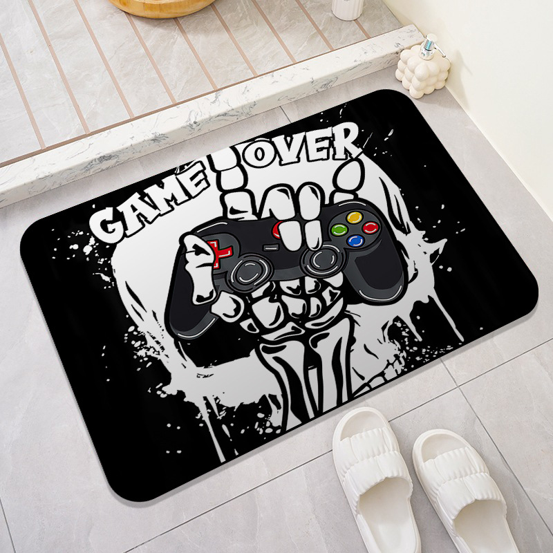 Juego de dibujos animados transfronterizo alfombra de videojuegos alfombra de dormitorio sala de juegos creativa e-sports alfombra de piso