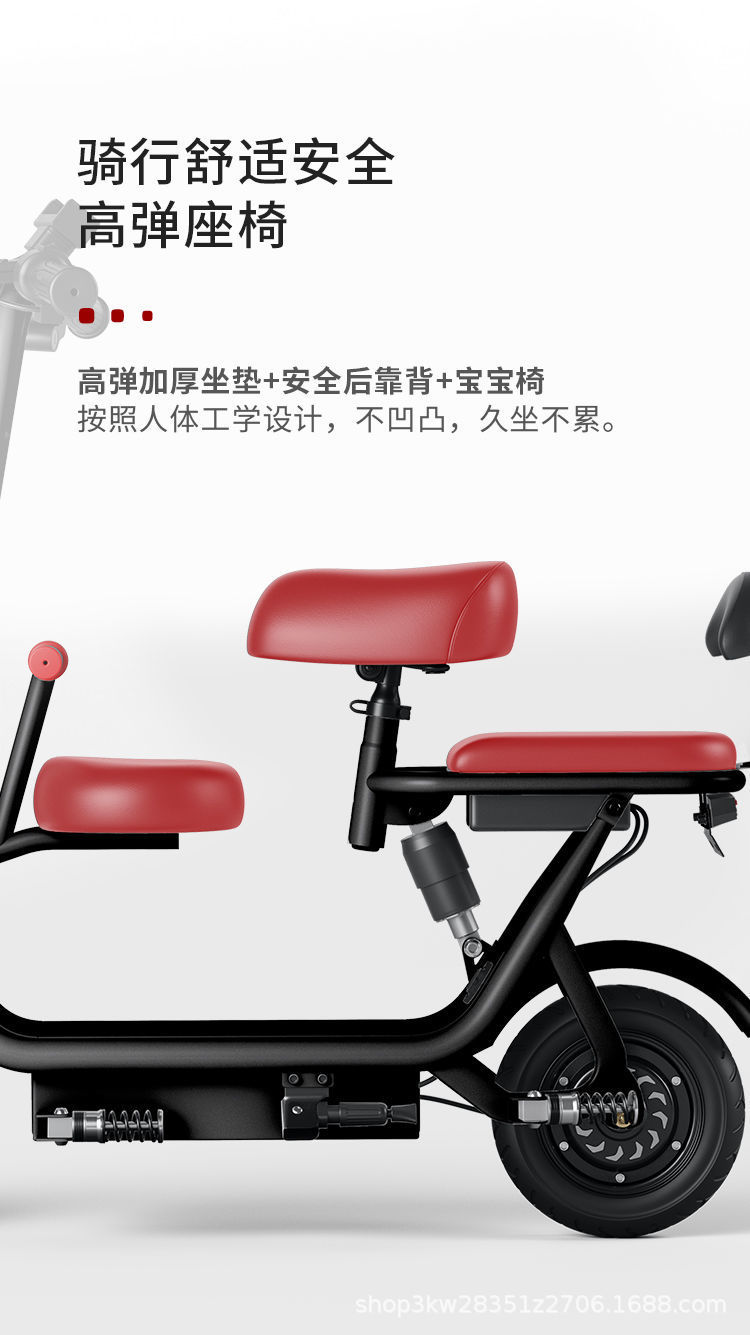 Export 48V Electric Scooter, Electric Vehicle for Adults, Foldable Two-Wheeled Scooter for Men and Women, Electric Motorcycle Scooter