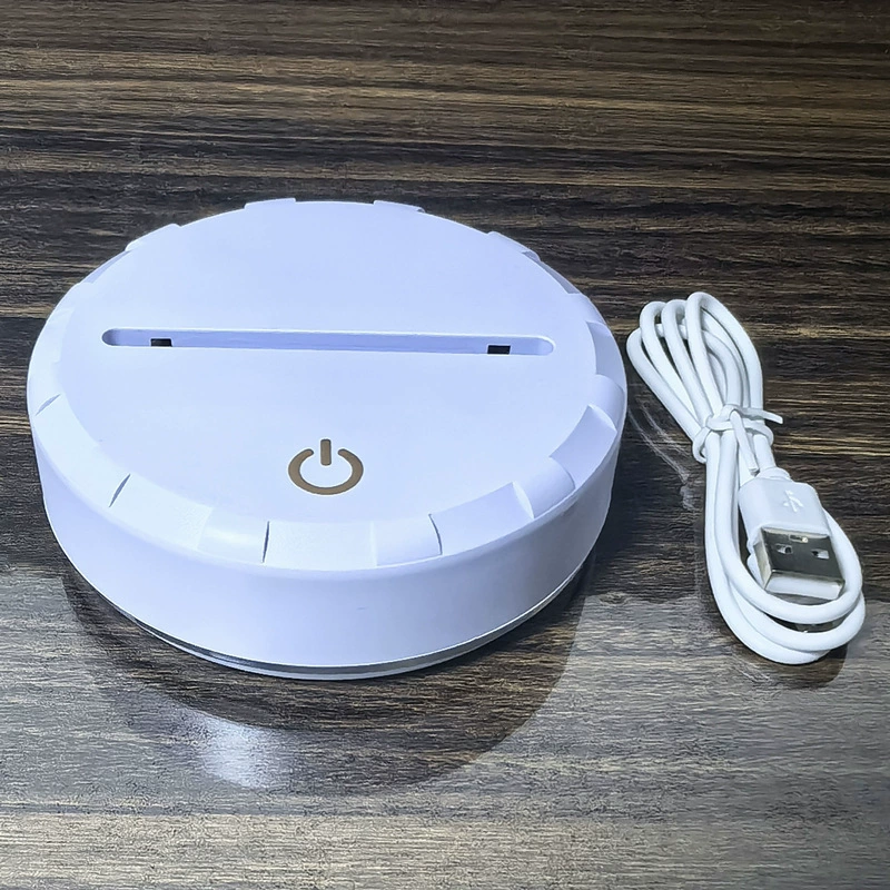 Заводская прямую продажа интерфейс USB-C 3D ночник базовый креативный LED цветной светящийся сенсорный свет USB пульт дистанционного управления