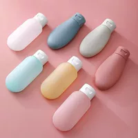 60ml Набор для разлива бутылок для путешествий Косметический шампунь для снятия макияжа Масло для выдавливания шланга пустая бутылка на открытом воздухе удобная порка