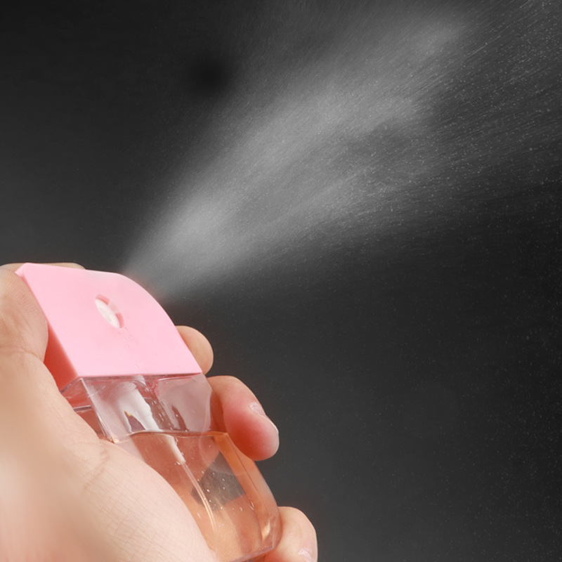 38ml卡片喷雾瓶无边框苹果酒精喷壶香水洗手液分装瓶硅小容量