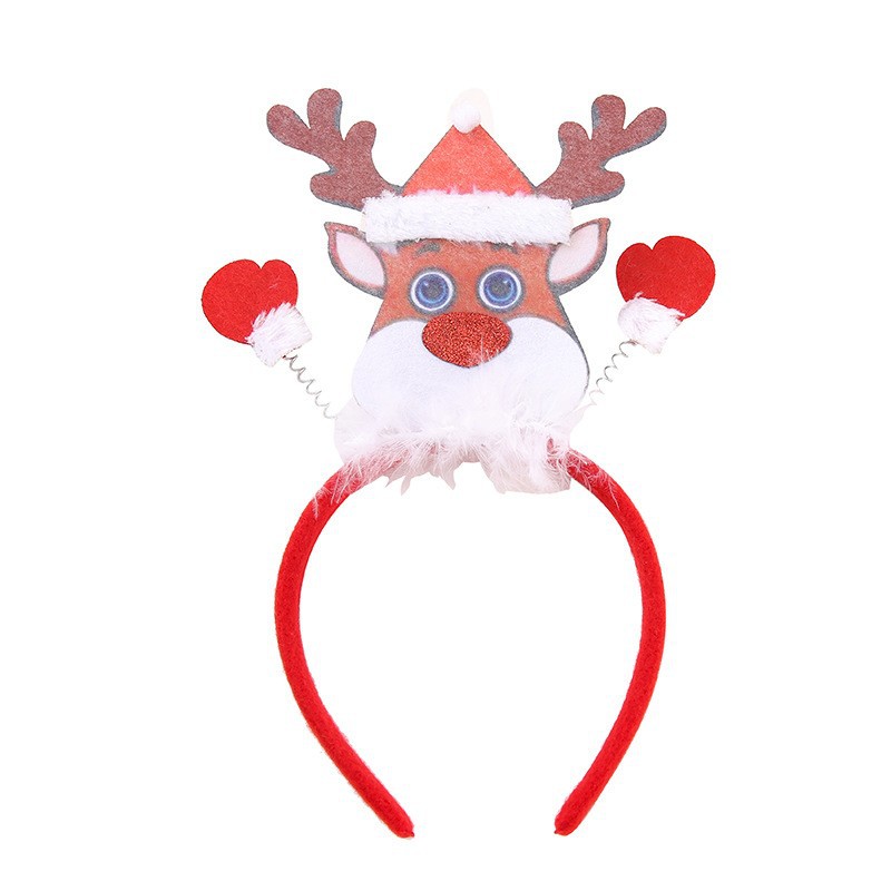 Nueva Navidad diadema gafas marco Halloween Día de San Valentín gafas de Santa Claus gafas Fiesta de Navidad