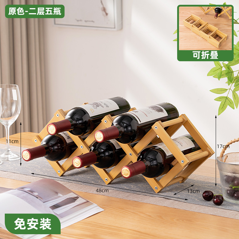Estante de vino de escritorio estante de vino estante de vinos estante de almacenamiento estante de vinos simple estante de almacenamiento multicapa para el hogar estante de almacenamiento multicapa
