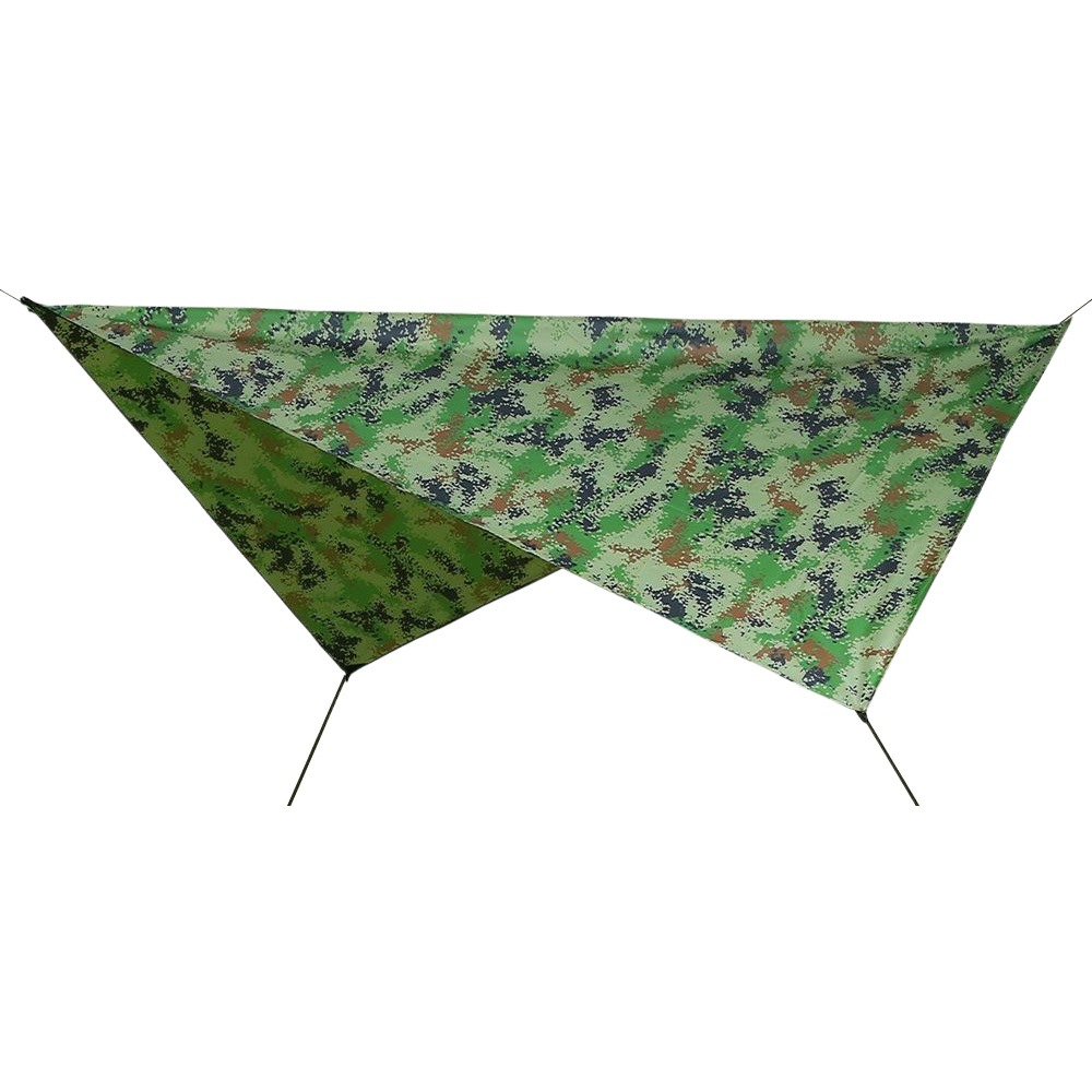 Shiyi Outdoor Camping Style Silver-Coated Thickeneded Beach Sunshade Canopy Waterproof Picnic Mat Camouflage Mini Floor Cloth