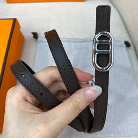 女士细腰带H家新款kelly真皮配裙装饰百搭毛衣裤子连衣裙凯莉皮带