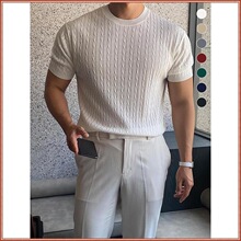 Q 35685 Men's Knit Polo Shirt ������֯POLO�� ŷ���羳