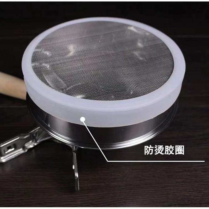 Handheld Moxa Stick Holder 304 Stainless Steel Anti-Scald Moxibustion Bracket with Wood Handle for Home Use overview