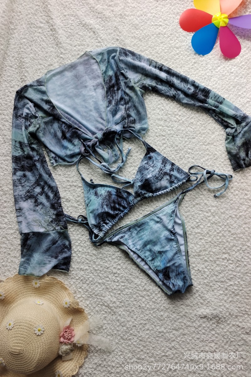 Traje de baño las mujeres 2023 moda europea y americana impreso sexy bikini popular nuevo recomendar,