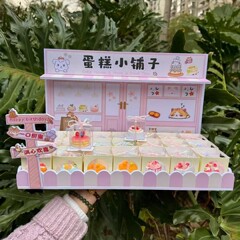 人気の模擬食品おもちゃのケーキオーナメント、クリエイティブなマイクロランドスケープ、撮影小道具、工芸品、デスクトップオーナメント