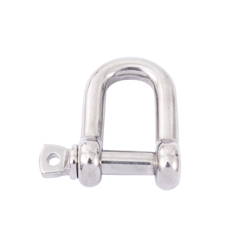 直供 不锈钢D型卸扣  弓型弧型卸扣不锈钢304 316