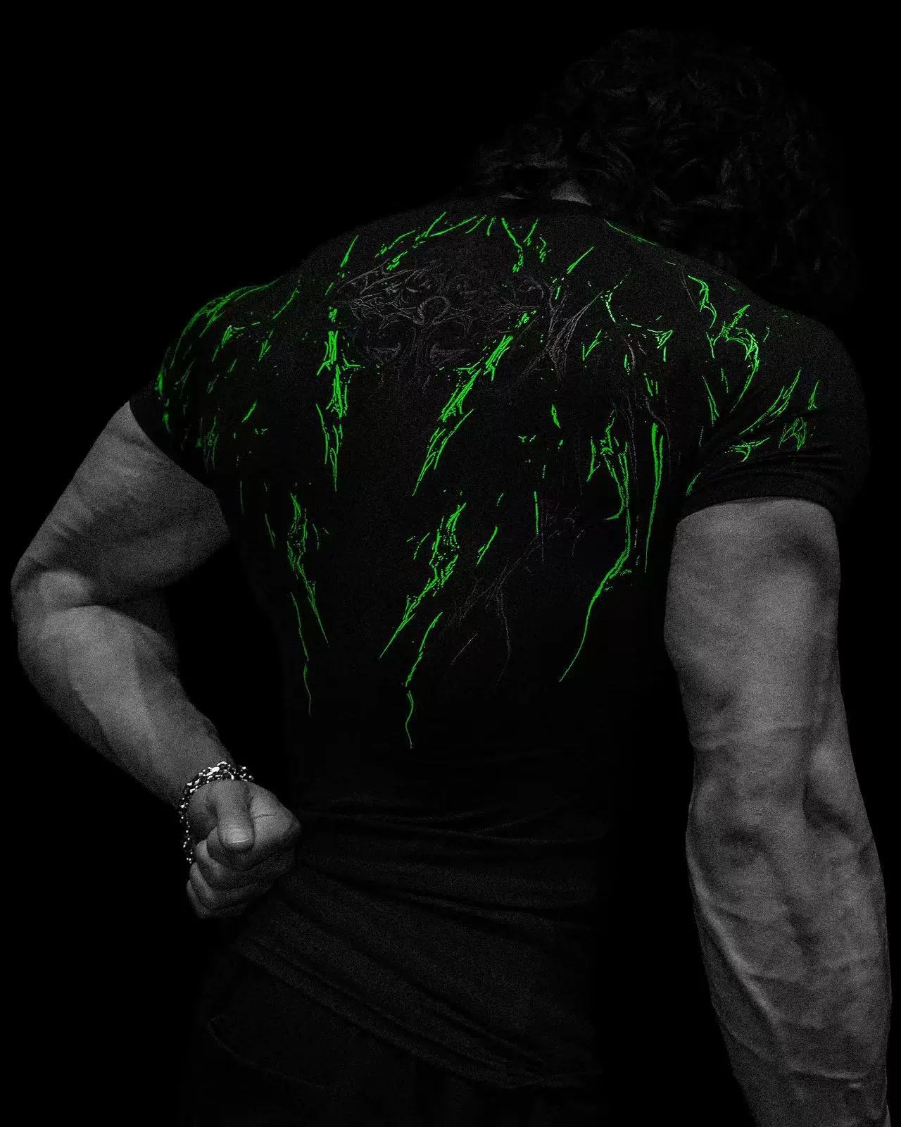 Black---green printing