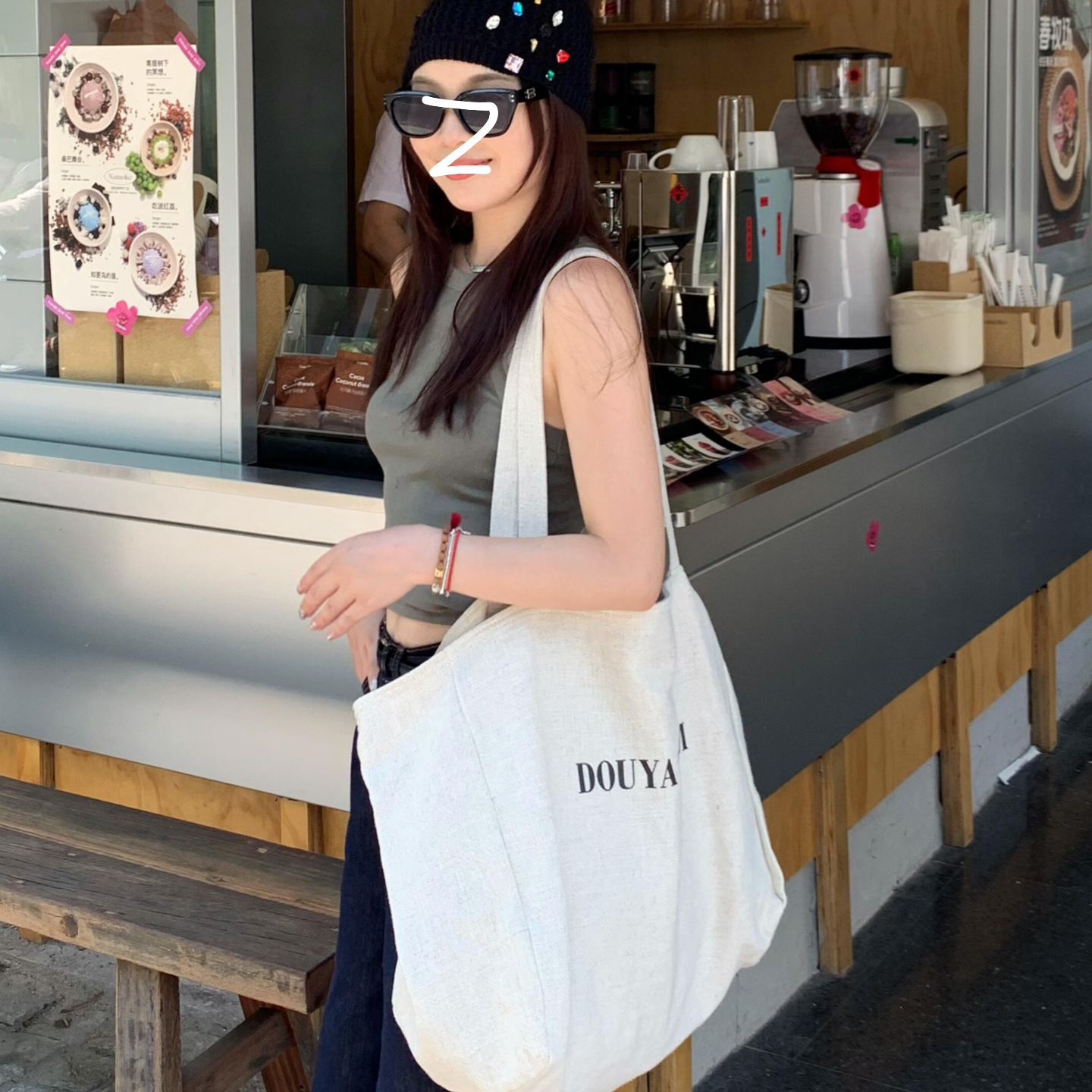Bolsas de tela de vela de mano personalizadas bolsas de compras de supermercados de gran capacidad sueltas, suaves y Colapsadas personalizadas bolsas de hombro para estudiantes que viajan a clase