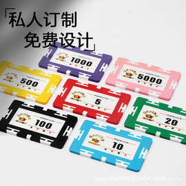 厂家批发logo图片自定德州扑克筹码高尔夫球币纪念币积分币筹码牌