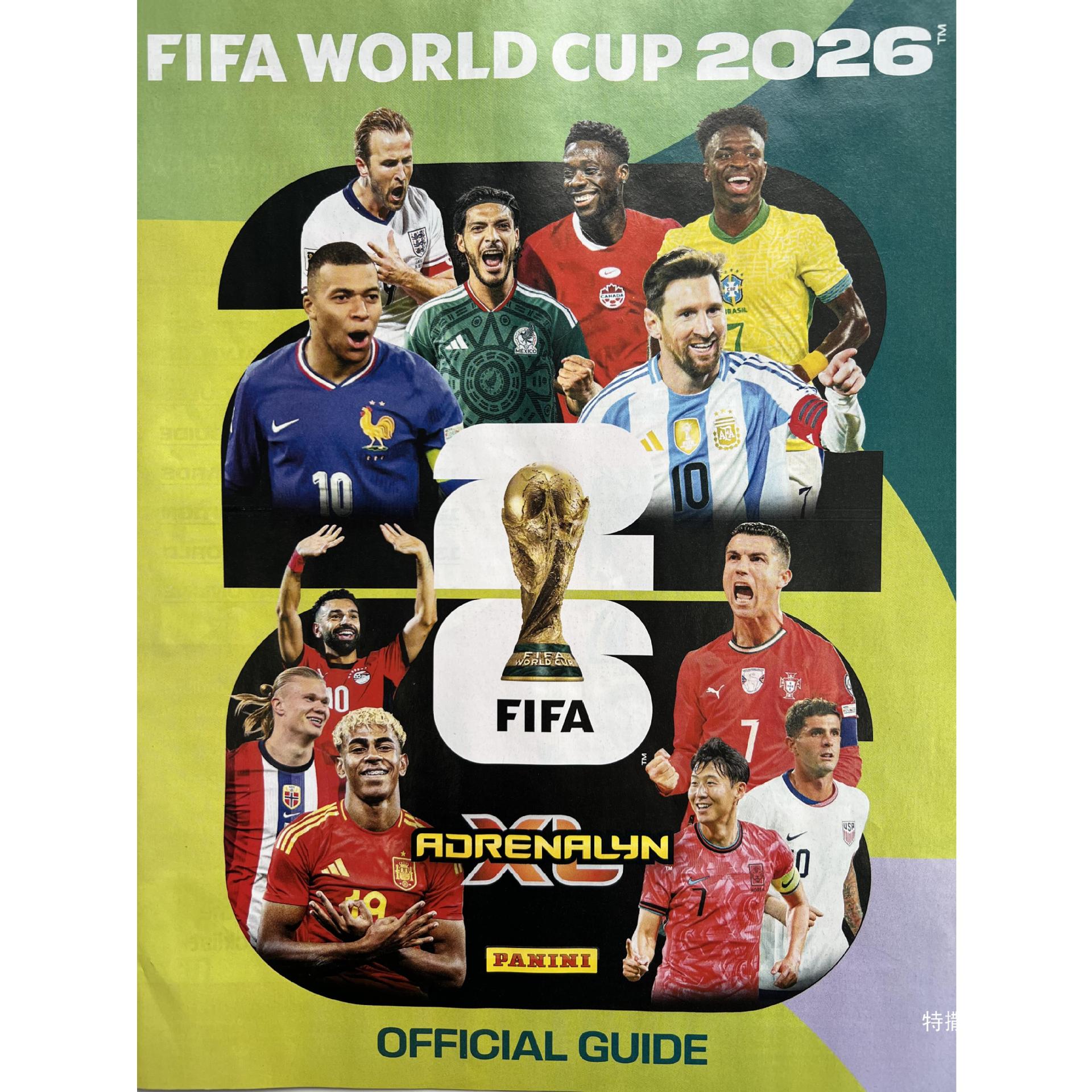 Panini Adrenalyn XL 2026 Dünya Kuboku Futbol Kartları