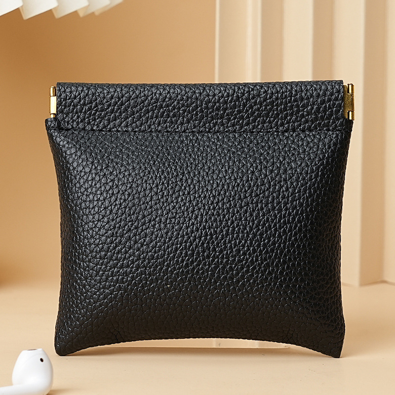 Bolsa de almacenamiento de gafas Gafas de sol portátiles antipresión Gafas de sol Cerrado automático Caja de almacenamiento de metralla Bolsa de almacenamiento de ojos Mujer