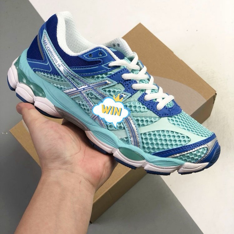 Asics men's and women's running shoes GEL-CUMULUS 16 SSCB summer sports shoes cushioned co-branded dad shoes