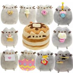 スポットクロスボーダーぬいぐるみ太った吉猫灰色猫猫サンドイッチクッキーアイスクリームドーナツピザハンバーガー猫