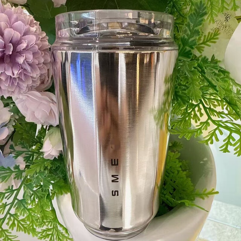 M格家同款随行杯款白色咖啡杯便携水杯不锈钢防漏保温杯semg|undefined