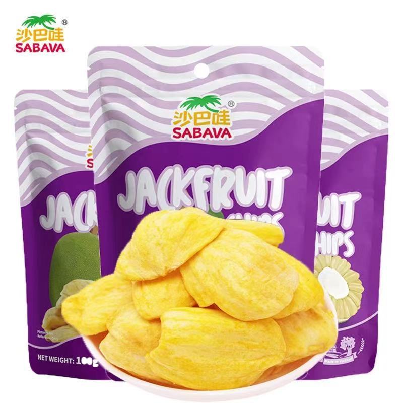 Vietnam imports Sabah jackfruit 75g dried fruit leisure time snacks jackfruit