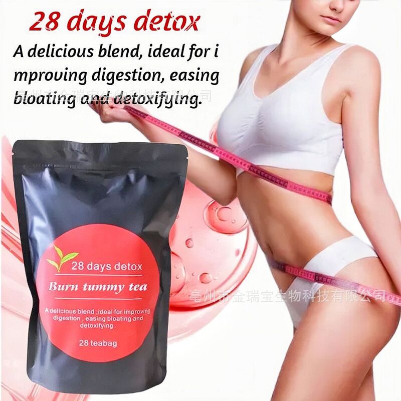 Cross-Border Slimming Tea 28Days Slimming Tea Burn Fat Weight Loss Detox Slim