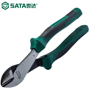 Shida 72302B Diagonal Nose Pliers LaBor-saving Diagonal Pliers Offset Pliers Electrician Pliers Diagonal Nose Pliers Chrome Vanadium Steel 7inch